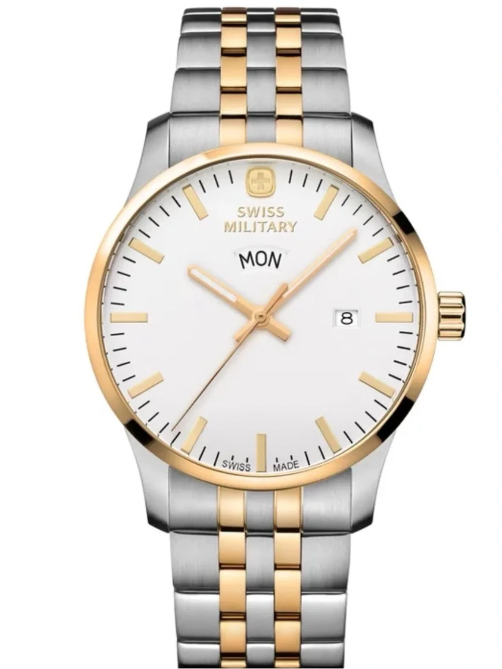 Swiss Military Classic Two-Tone Gold & Silver Men's Watch